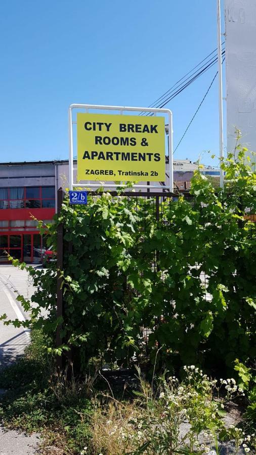 City Break Studio Apartment Zagreb Exteriör bild